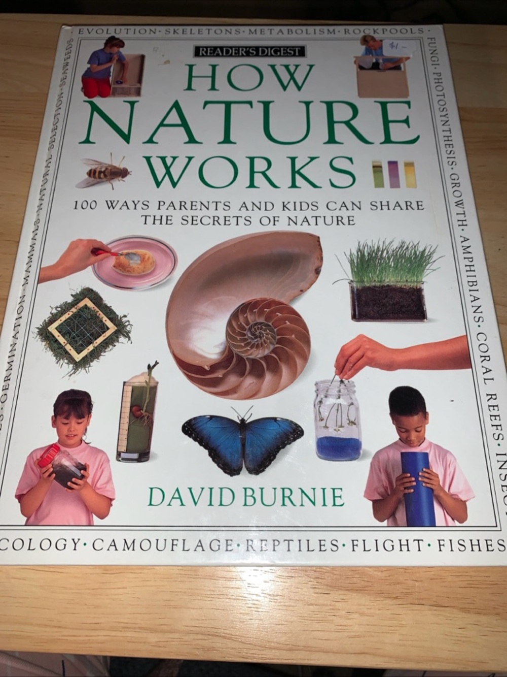 How Nature Works Reader's Digest Hardcover 100 Ways for Parents Kids Can Share..